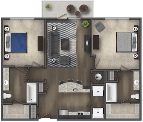 1254 Eastover Drive Studio-3 Beds Apartment for Rent - Photo Gallery 19